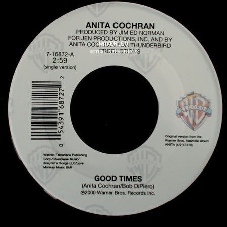 Anita Cochran - Good Times / Girls Like Fast Cars side A
