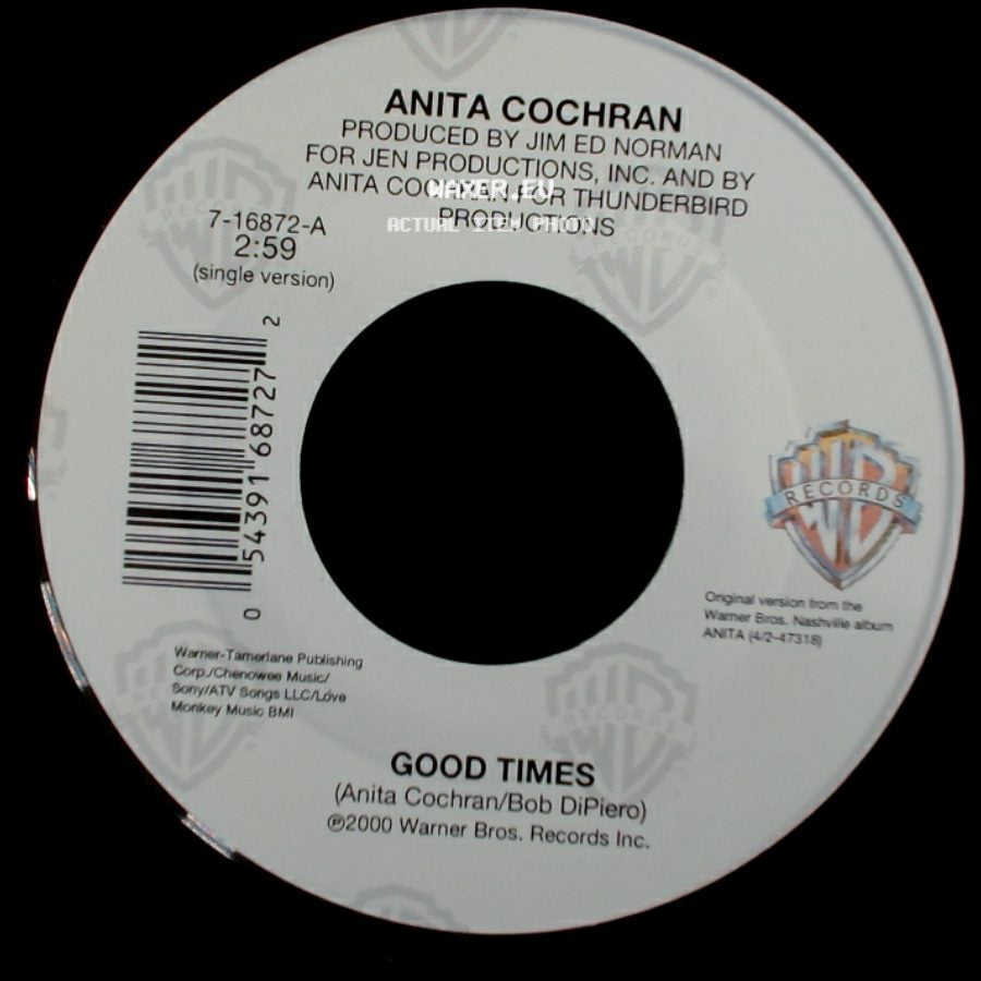 Anita Cochran - Girls Like Fast Cars / Good Times side B