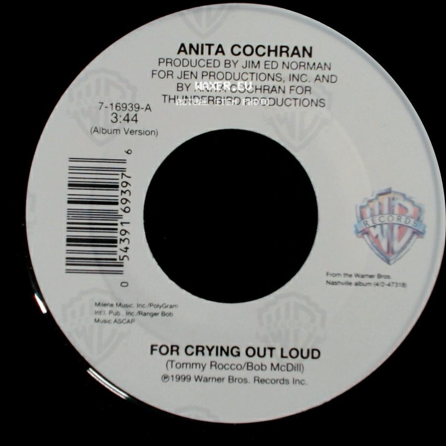 Anita Cochran - For Crying Out Loud / What If I Said (Duet With Steve Wariner) side A