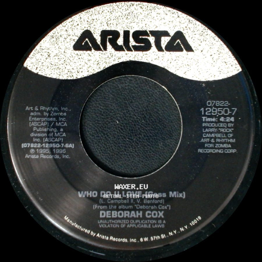 Deborah Cox - Sentimental / Who Do U Love (Gass Mix) side B