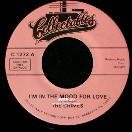 The Chimes - I'm In The Mood For Love / Only Love side A