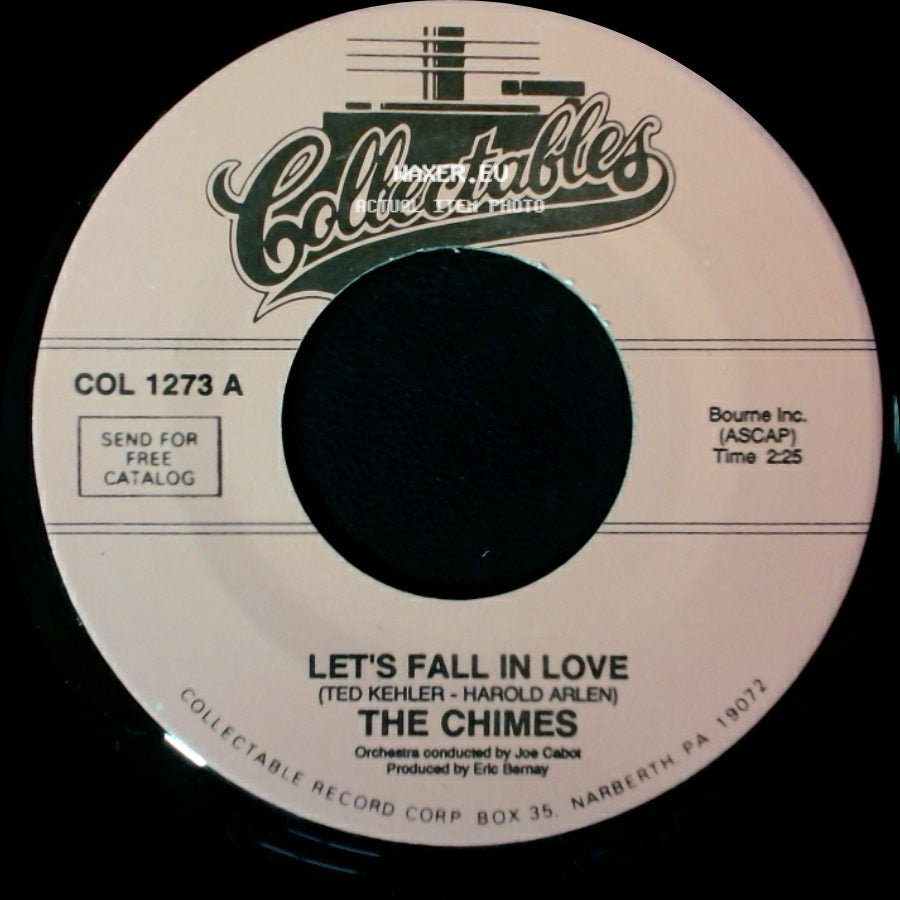 The Chimes - Dream Girl / Let's Fall In Love side B