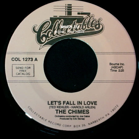 The Chimes - Dream Girl / Let's Fall In Love side B