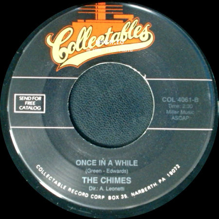 Classics / The Chimes - Till Then / Once In A While side B