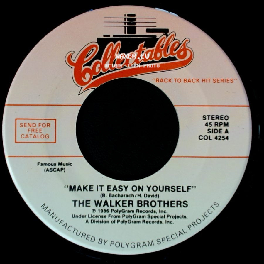 The Walker Brothers / Lou Christie - Make It Easy On Yourself / Rhapsody In The Rain side A