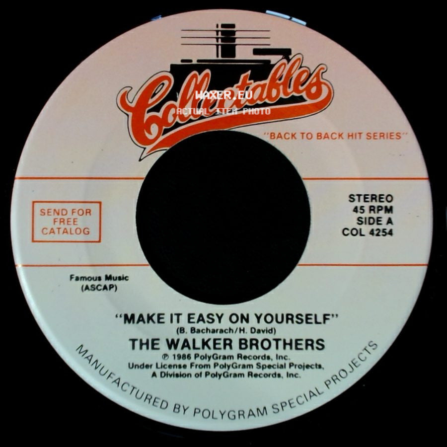 The Walker Brothers / Lou Christie - Make It Easy On Yourself / Rhapsody In The Rain side A