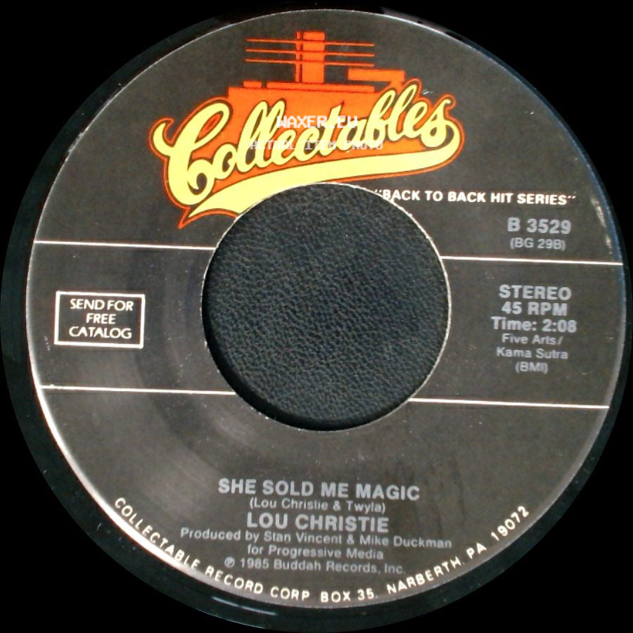 Lou Christie - I'm Gonna Make You Mine / She Sold Me Magic side B