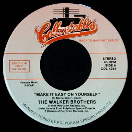 The Walker Brothers / Lou Christie - Make It Easy On Yourself / Rhapsody In The Rain side A