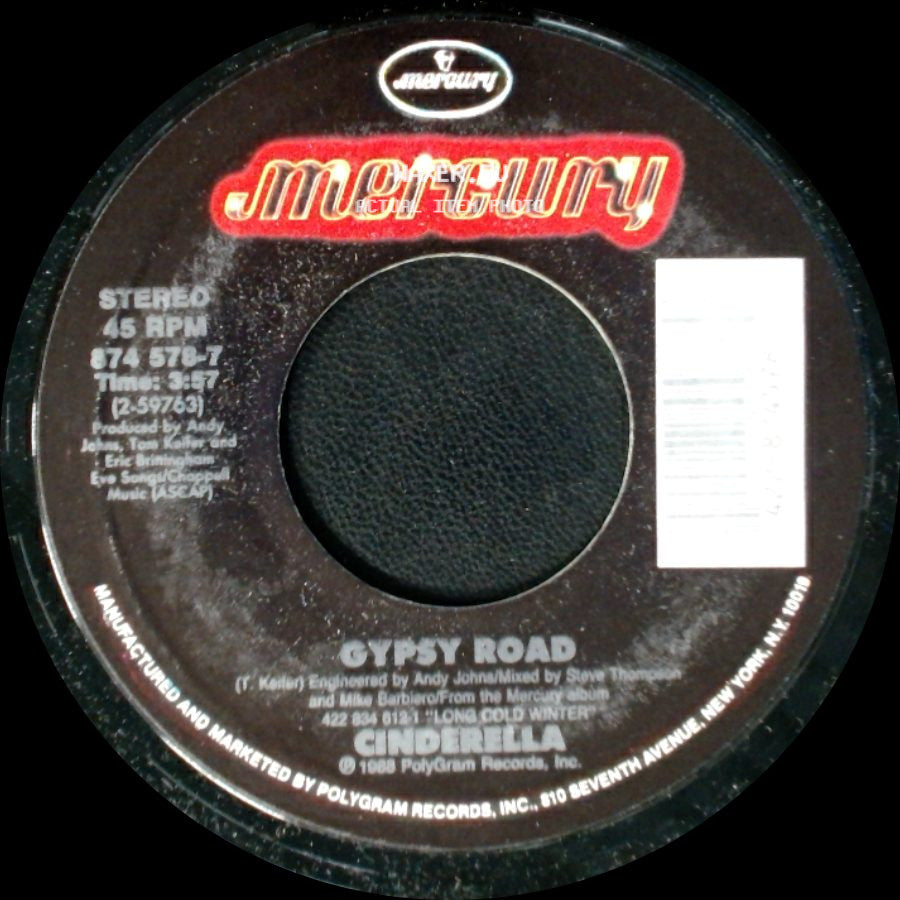 Cinderella - Jumpin' Jack Flash (Live) / Gypsy Road side B