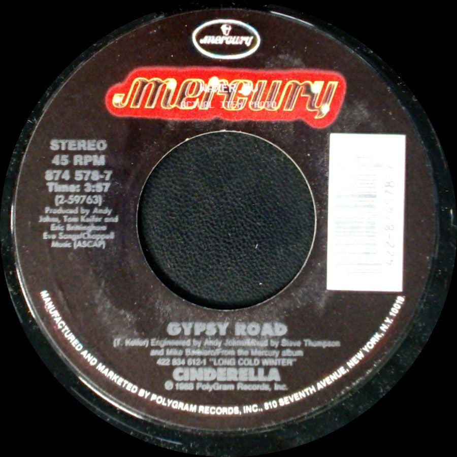 Cinderella - Jumpin' Jack Flash (Live) / Gypsy Road side B