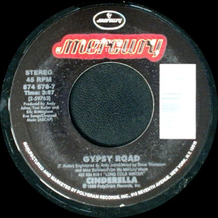 Cinderella - Jumpin' Jack Flash (Live) / Gypsy Road side B