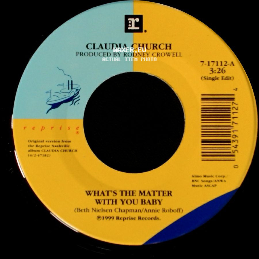 Claudia Church - What's The Matter With You Baby / Small Town Girl side A