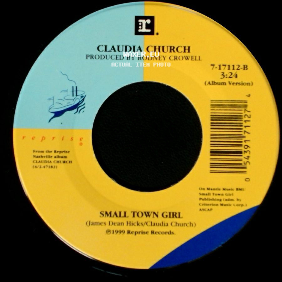 Claudia Church - What's The Matter With You Baby / Small Town Girl side B