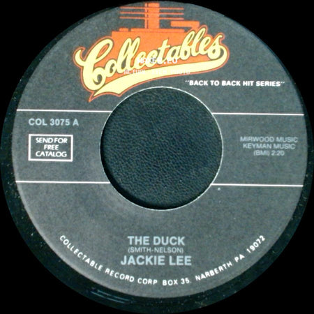 Jackie Lee / Eugene Church - The Duck / Pretty Girls Everywhere side A