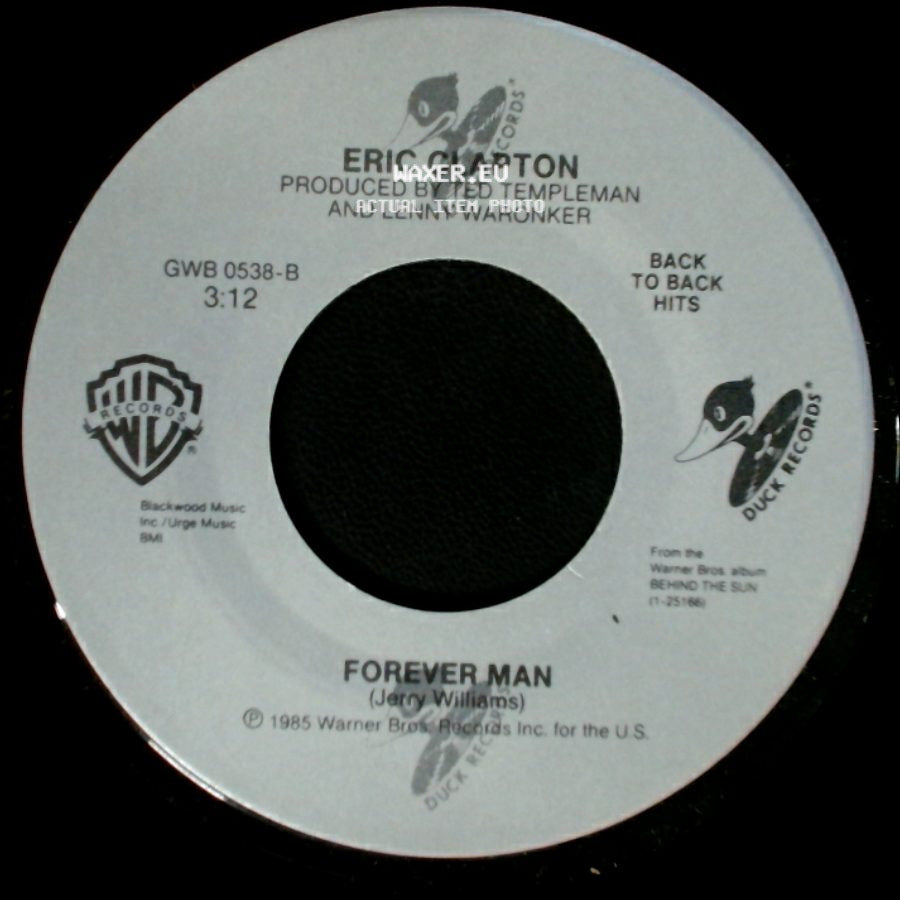 Eric Clapton - Forever Man / See What Love Can Do side A