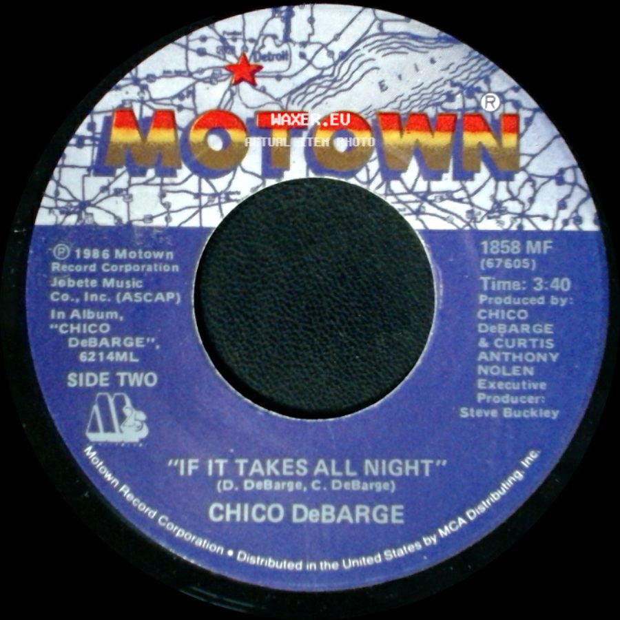 Chico Debarge - Talk To Me / If It Takes All Night side B
