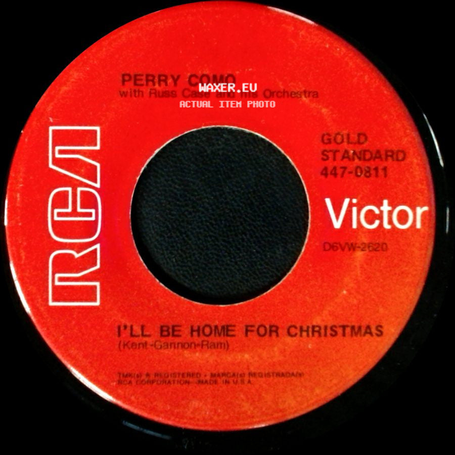 Perry Como With Russ Case And His Orchestra - That Christmas Feeling / I'll Be Home For Christmas side B