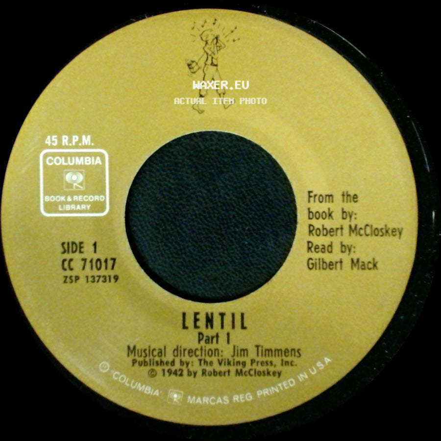 Unknown Artist - Lentil Part 1 / Lentil Part Ii side A