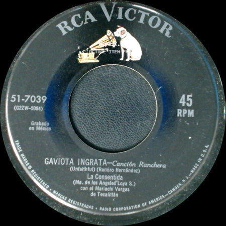 Unknown Artist - Pobre Gorrión—Canción Ranchera / Gaviota Ingrata - Canción Ranchera side B