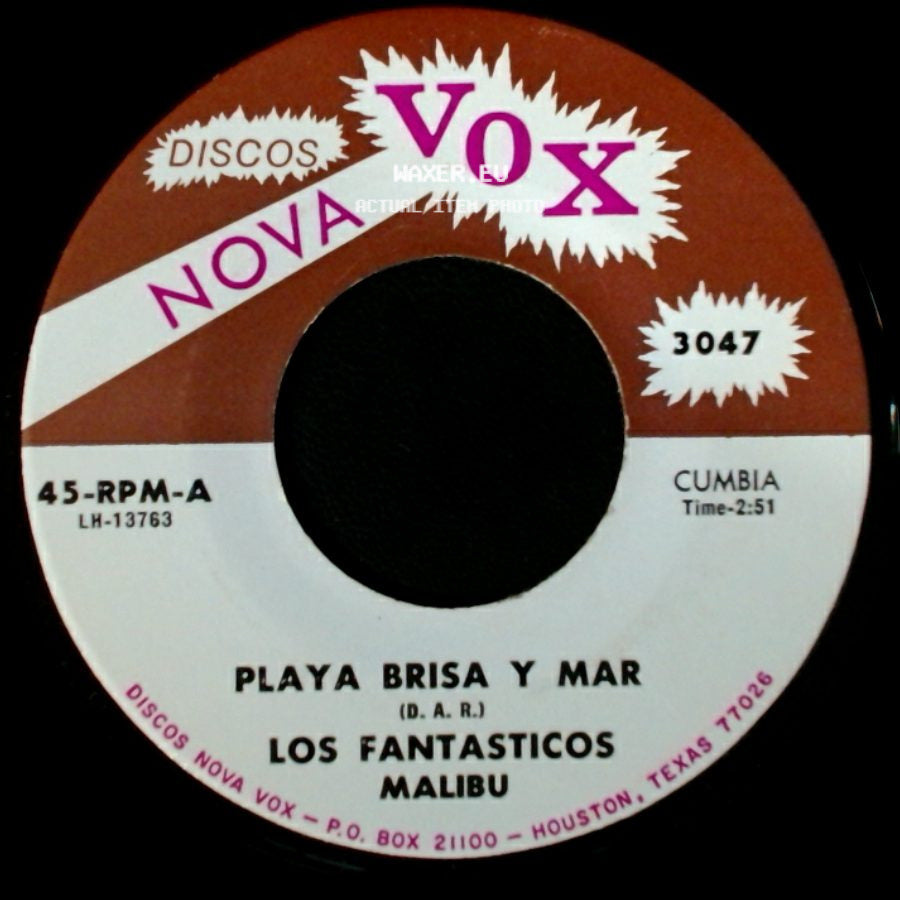 Los Fantasticos Malibu - Soledad Y Manuela / Playa Brisa Y Mar side B