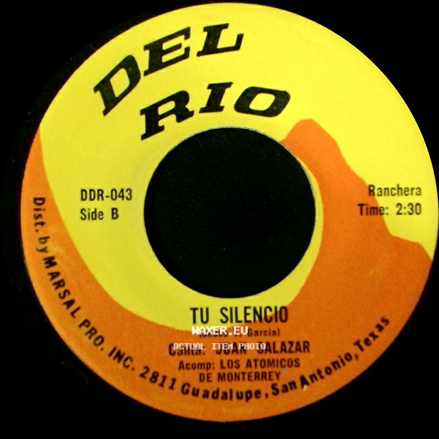 Juan Salazar - Mira Negra / Tu Silencio side B
