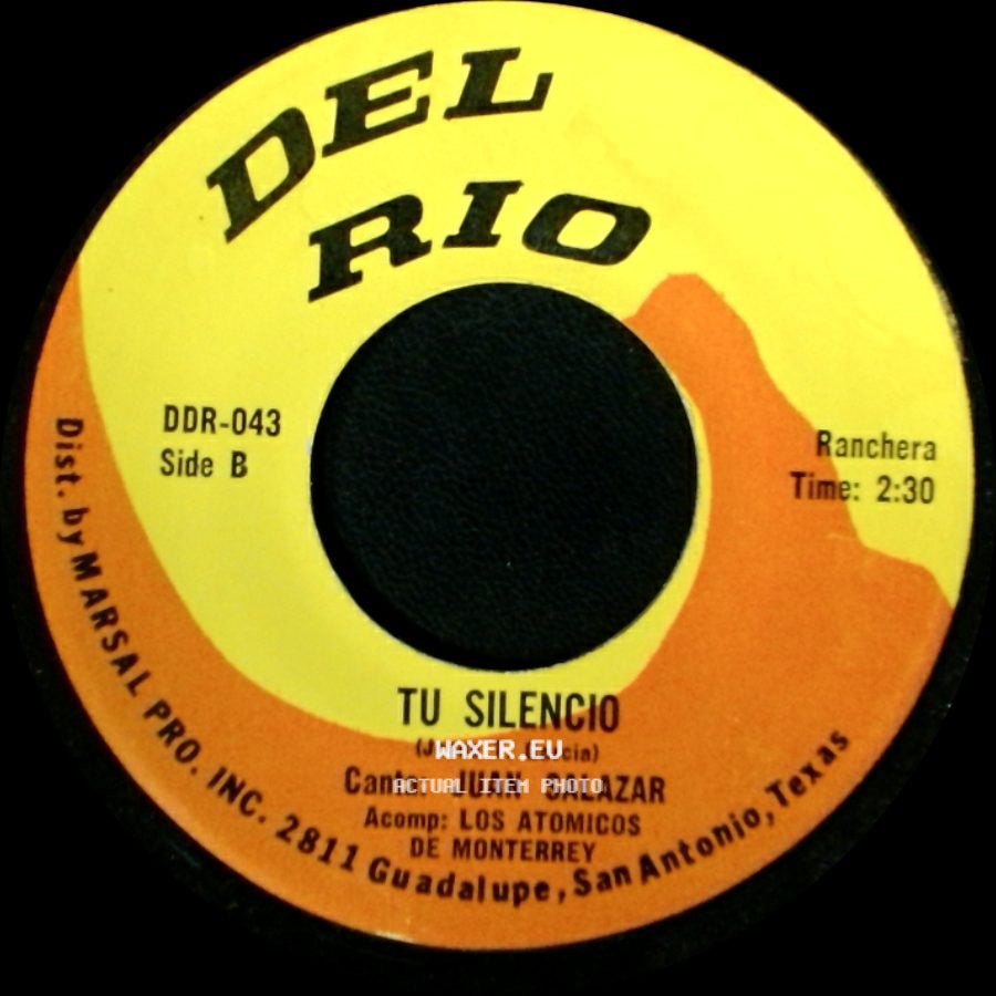 Juan Salazar - Mira Negra / Tu Silencio side B