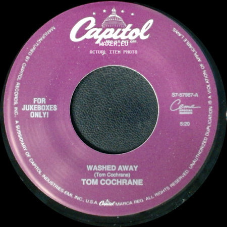 Tom Cochrane - Washed Away / Lunatic Fringe (Live) side A
