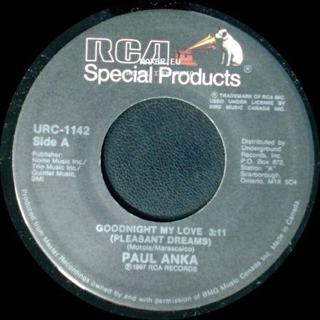 Paul Anka - Goodnight My Love (Pleasant Dreams) / Eso Beso (That Kiss) side A