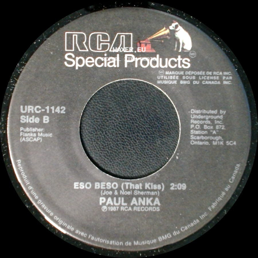 Paul Anka - Goodnight My Love (Pleasant Dreams) / Eso Beso (That Kiss) side B