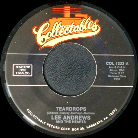 Lee Andrews And The Hearts - Teardrops / The Girl Around The Corner side A