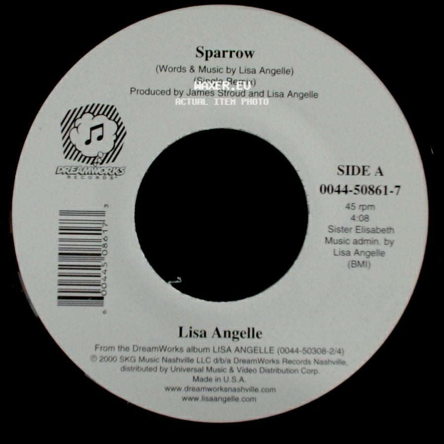 Lisa Angelle - Sparrow / I Wear Your Love side A