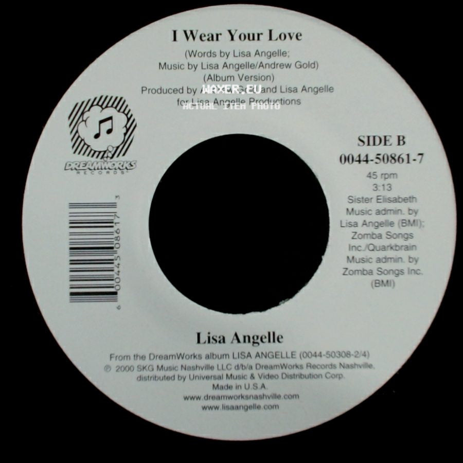 Lisa Angelle - Sparrow / I Wear Your Love side B