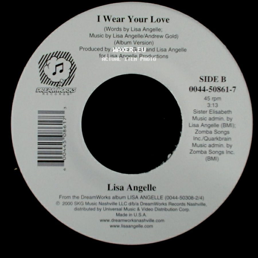 Lisa Angelle - Sparrow / I Wear Your Love side B