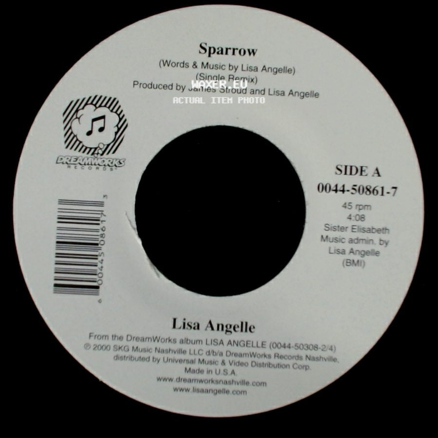 Lisa Angelle - Sparrow (Single Remix) / I Wear Your Love side A