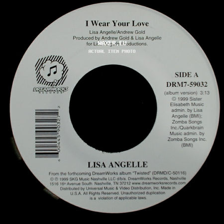 Lisa Angelle - I Wear Your Love / Midnight Rodeo side A