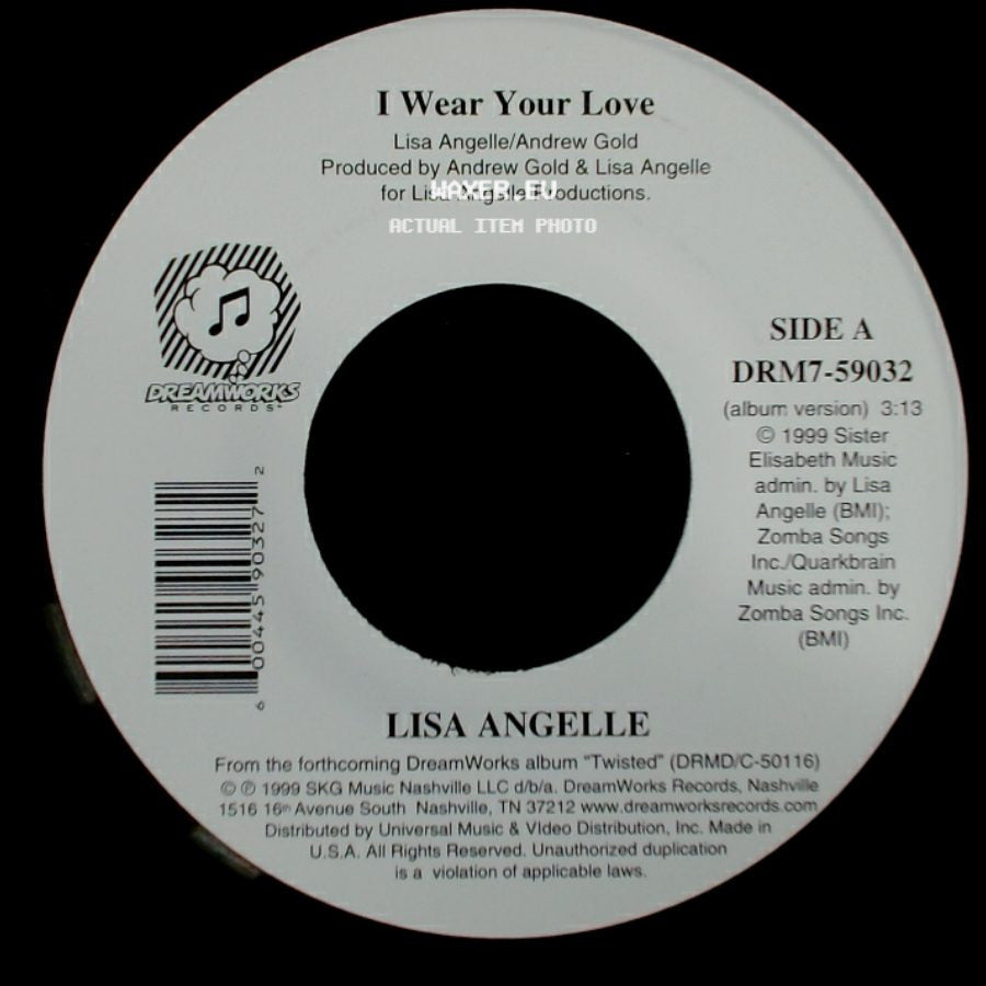 Lisa Angelle - I Wear Your Love / Midnight Rodeo side A