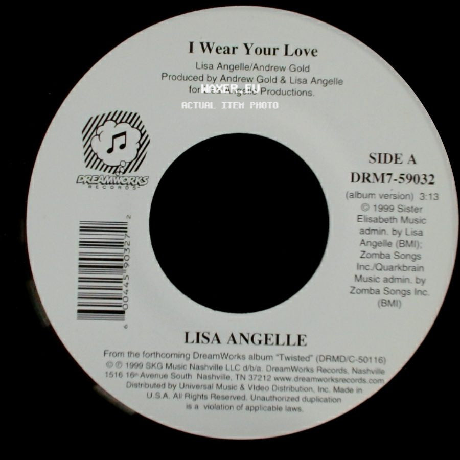 Lisa Angelle - I Wear Your Love / Midnight Rodeo side A