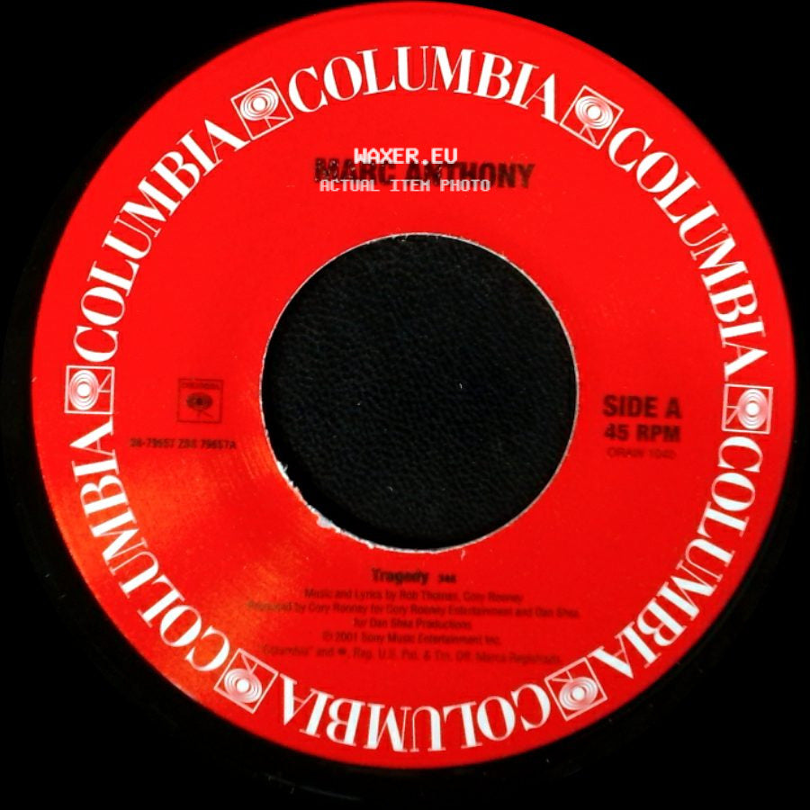 Marc Anthony - Tragedy / Tragedia side A