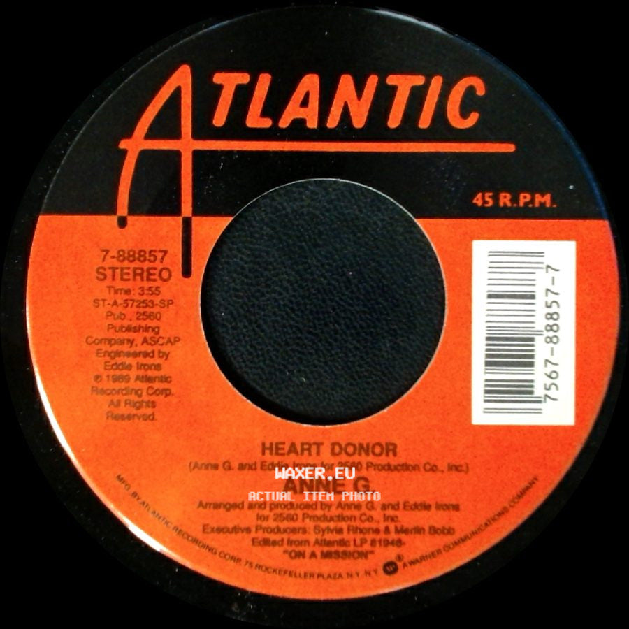 Anne G. - Good Girls Wear Black / Heart Donor side B