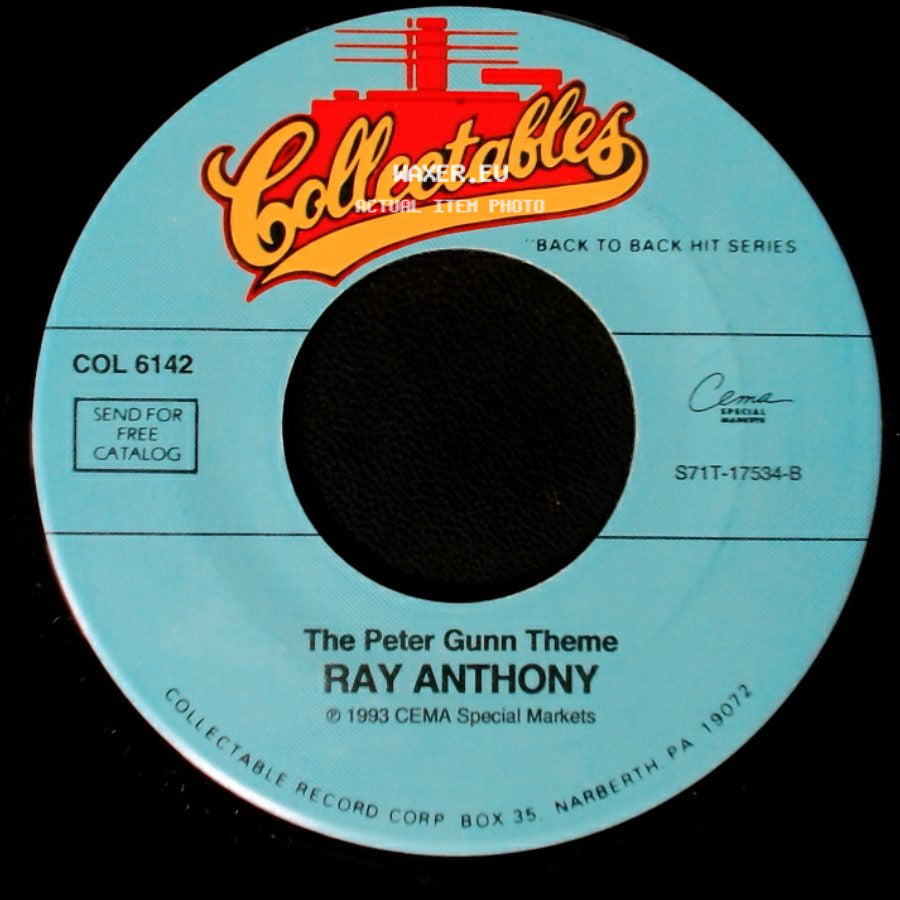 Ray Anthony - Dragnet / The Peter Gunn Theme side B