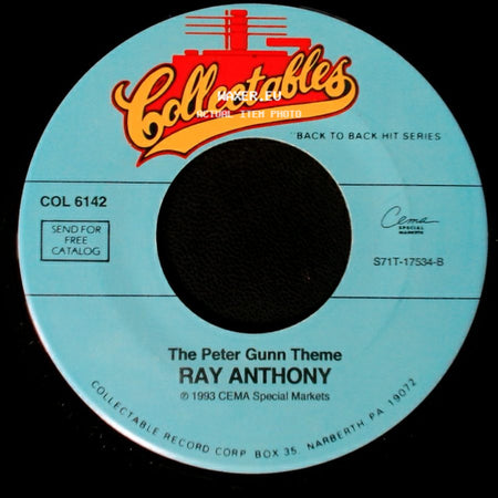Ray Anthony - Dragnet / The Peter Gunn Theme side B