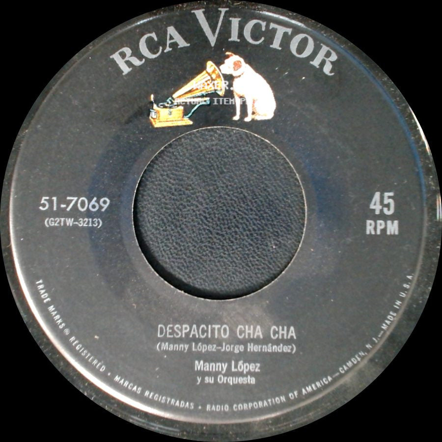 Manny López Y Su Orquesta - Diosa - Cha Cha Chá / Despacito Cha Cha side B