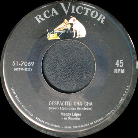 Manny López Y Su Orquesta - Diosa - Cha Cha Chá / Despacito Cha Cha side B