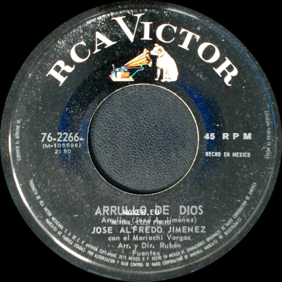 José Alfredo Jimenez - Arrullo De Dios / Camino Viejo side A