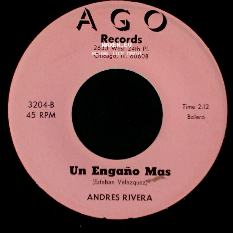 Andres Rivera - Cuanto Te Quiero / Un Engaño Mas side B