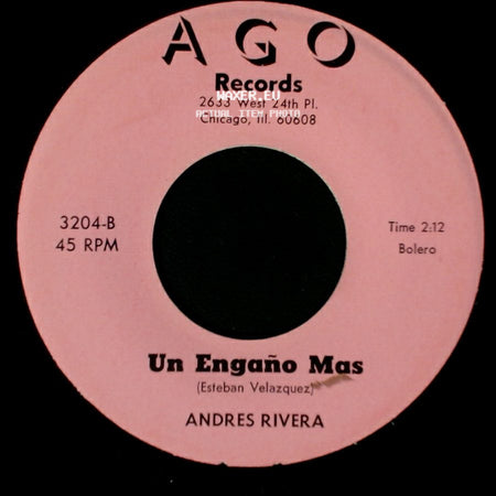 Andres Rivera - Cuanto Te Quiero / Un Engaño Mas side B