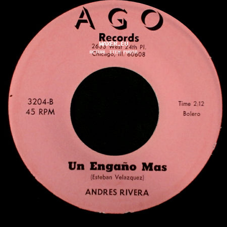 Andres Rivera - Un Engaño Mas / Cuanto Te Quiero side A