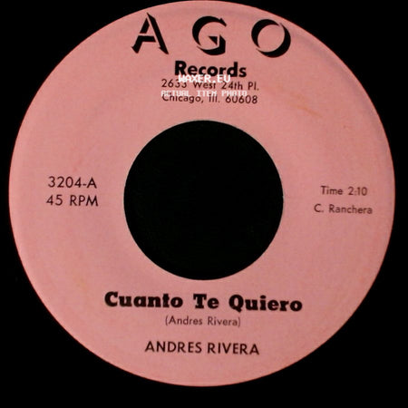 Andres Rivera - Un Engaño Mas / Cuanto Te Quiero side B
