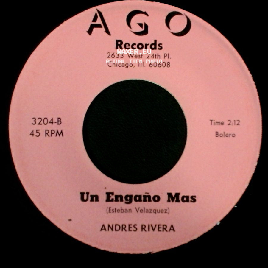 Andres Rivera - Un Engaño Mas / Cuanto Te Quiero side A