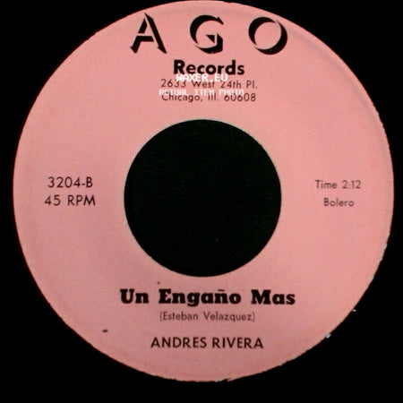 Andres Rivera - Un Engaño Mas / Cuanto Te Quiero side A